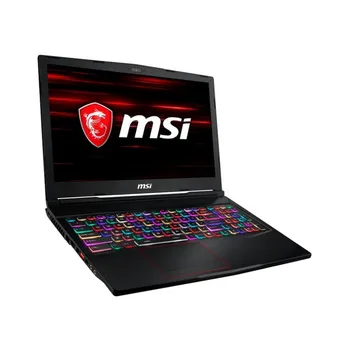 Gaming portable computer MSI GE63-626ES 15,6" i7-9750H 32 GB RAM 1 TB SSD Black
Gaming portable computer MSI GE63-626ES 15,6" i7-9750H 32 GB RAM 1 TB SSD Black