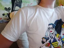 Camiseta de Wonder Ulzzang para mujer, ropa Harajuku de estilo Hip Hop, informal de verano con cuello redondo