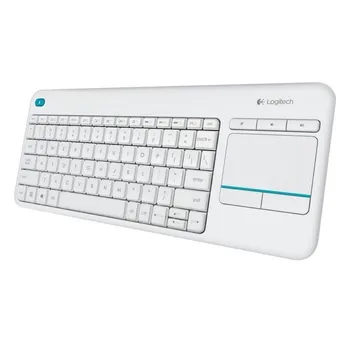 Wireless keyboard logitech wireless touch white keyboard k400 plus-multimedia-for tv pc connected-scope 10m-
Wireless keyboard logitech wireless touch white keyboard k400 plus-multimedia-for tv pc connected-scope 10m-