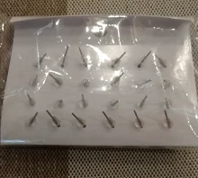 12 pares blanco perla simulada juego de pendientes para mujeres joyas oído pendientes de botón con bola de Bijouteria brincos Bijoux