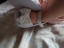 Sandalias de verano para bebé niña, zapatos para recién nacidos con lazo de encaje, bonitas sandalias de princesa de algodón suave color rosa y blanco