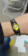 Pulsera trenzada de varias capas para niños, brazalete de cuero trenzado, con diseño de estrella de juguete