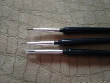 3 uds. De pinceles de nailon para pintura al óleo, para la escuela de pintura, suministros de oficina