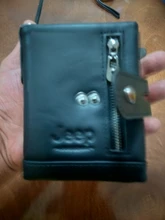 Broen-billeteras de cuero genuino para hombre, cartera masculina clásica de alta calidad, con cremallera, a la moda, 2020