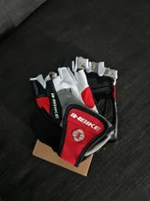 INBIKE-guantes medio dedo de ciclismo almohadilla a prueba de golpes, Para deporte, verano, gimnasio y ciclismo de montaña