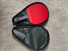 Huleson-raqueta de Ping Pong de entrenamiento, Nano carbono 9,8, para ataque rápido