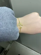Nueva llegada cobre CZ aviones pulsera de cadena para las mujeres ajustable encanto volar avión joyería del brazalete de la mejor fiesta boda, viaje regalo