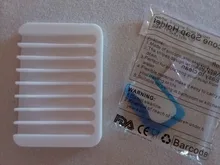 Bandeja de silicona ecológica reutilizable para baño, soporte de plato de jabón, caja de almacenamiento, novedad