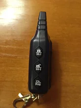 B6-Cadena de llave de Control remoto LCD de 2 vías para vehículo ruso, sistema de alarma para coche de dos vías, línea de estrellas, B6