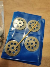 Juego de hojas de sierra de diamante, 32 Uds., Mini hoja de sierra Circular HSS para herramientas rotativas Dremel, discos de corte de resina para ruedas