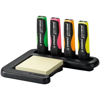 GREEN BOSS highlighter color assorted-Desk Set 4 STABILO5.72
GREEN BOSS highlighter color assorted-Desk Set 4 STABILO5.72