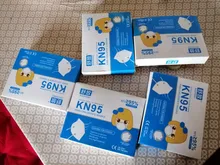 Alta calidad KN95 niños máscaras chico Mascarillas más grueso KN95 polvo máscara protectora boca FFP2 cara mascarilla reutilizable FFP3