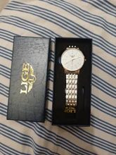 LIGE-Reloj de pulsera de acero para mujer, nuevo accesorio de moda, creativo, resistente al agua, 2020