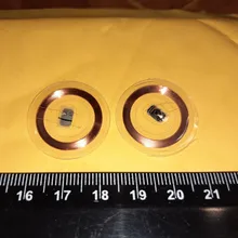 Bobina de cobre transparente de 125KHz, tarjeta mando a distancia RFID de proximidad EM4305, etiqueta de Control de acceso, accesorios, 1 Uds.