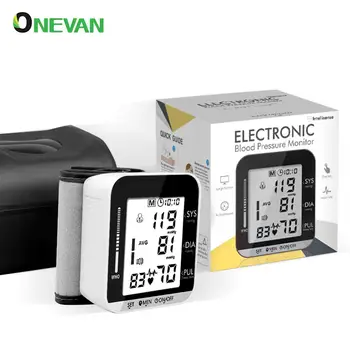 Digital LCD Wrist Blood Pressure Monitor Automatic Portable Sphygmomanometer Heart Beat Rate Pulse Mete Tonometer
Digital LCD Wrist Blood Pressure Monitor Automatic Portable Sphygmomanometer Heart Beat Rate Pulse Mete Tonometer