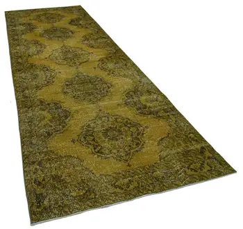 148x396 Cm Yellow Handmade English Over Dyed Runner Rug-5x13 Ft
148x396 Cm Yellow Handmade English Over Dyed Runner Rug-5x13 Ft
