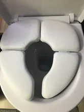 Suave portátil plegable niño bebé inodoro asiento suave orinal silla cojín de entrenamiento
