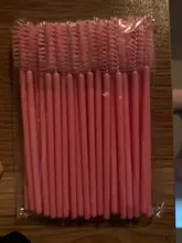 Cepillos de pestañas desechables, herramientas de extensión individuales, eliminación de pestañas, Arison, 100 unids/lote