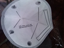 Mascarilla FFP2 de 6 capas para adultos, máscara protectora de tela con filtro PM2.5, FFP2