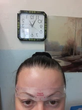 Preparando la equilibrado plantilla cejas maquillaje 8 In1 ojo mágico frente clase guía de dibujo de tarjeta con plantilla ayudante