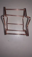 Estante de esponja para maquillaje, soporte de secado de esponja para maquillaje, soporte para esponja de Metal