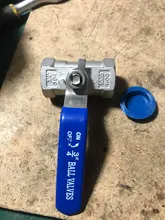 1pc válvula de bola, mujer de acero inoxidable roscado BallValve SS304 BSP 1/4 3/8 1/2 3/4 1 -1/4 1-1/2