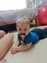 Chupete de silicona para bebé, mordedor de pezón falso para bebés pequeños, encías para bebés, chupete reforzado, regalos de cumpleaños y Halloween