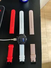 Correa de silicona de 20mm para reloj Huawei GT2, Correa deportiva suave de 42mm para Samsung Galaxy 42mm Active2 Gear S2, pulsera de reloj