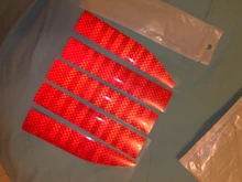 Reflectante para Exterior de coche, cinta Reflectante adhesiva, Reflectante, tira de advertencia Exterior, protege el cuerpo del coche