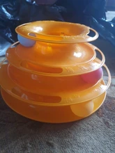 10Pcs Colorful Cats Ball Play Chew Scratch Training Toys Chase Ball for Kitten Play Disk