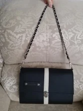 Manija de cuero PU para bolso de 11mm, repuesto de Metal, dorado, plateado, bronce, correa de cadena para bolso de hombro tipo bandolera, color negro