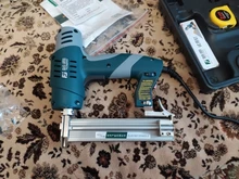 FUJIWARA-pistola de clavos eléctrica, grapadora de uñas de un solo uso/doble uso, 422J, Clavo recto, herramientas de carpintería
