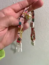 Collar de gato con campana hueca, Collar de gato pequeño de estilo japonés, collares de seguridad ajustables para cachorros y gatitos, lazo de conejo para mascotas