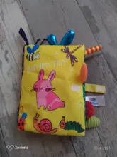 Juguete de aprendizaje temprano para bebé de 0 a 36M, libro de tela con sonido interactivo para padres e hijos, rompecabezas de papel, libro de tela con sonajero