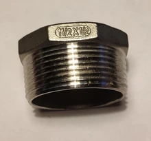 1/2-Bushing Stainless-Steel-Pipe-Fittings Thread Heart-Reducer Water-Gas-Oil Male/female