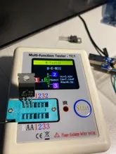 LCR-TC1 1,8 Pantalla TFT LCD Multi-Medidor de Transistor Tester de triodo condensador resistencia medidor de prueba ESR LCR NPN PNP MOSFET de bacalao