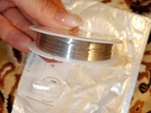 Alambre de cobre Latón dorado para fabricación de joyas, alambre de cobre plateado para abalorios, fabricación de joyas, 0,3/0,4/0,5/0,6/0,7/0,8mm, venta al por mayor