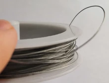 Cuerda de alambre de Color dorado/acero de alta calidad, 1 rollo, 0,3, 0,38, 0,45, 0,5, 0,6, 0,7, 0,8mm, accesorios de hilo de abalorios hechos a mano, joyería DIY