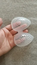 Soporte de esponja de belleza estuche de almacenamiento, maquillaje, licuadora, soporte para esponjas, vacío, cosmético, en forma de huevo, transparente, caja de secado 2020, 1 ud.