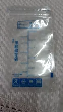 Bolsas de almacenamiento de leche materna de almacenamiento de alimentos para bebé, bolsa de leche, 250ml, PBA, seguro, para alimentación, 10 Uds.