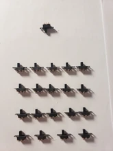 Hot 20pcs 5V 0.3A Mini Size Black SPDT Slide Switch for Small DIY Power