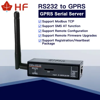 HF Smallest Elfin-EG10 Serial Port Device Connect to Network Modbus TPC IP Function RJ45 RS232 to GSM GPRS Serial Server
HF Smallest Elfin-EG10 Serial Port Device Connect to Network Modbus TPC IP Function RJ45 RS232 to GSM GPRS Serial Server
