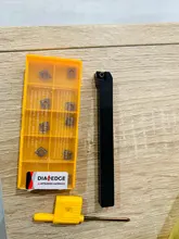 SCLCR08080F06 SCLCR1010H06 SCLCR1212H06 portaherramientas de torneado exterior + 10 Uds CCMT060204 insertos de carburo de herramienta de corte