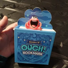 Marcapáginas con dibujos de Panda y Shiba Inu, Material de PVC, en estéreo 3D, Material escolar, Material de papelería, 1 unidad