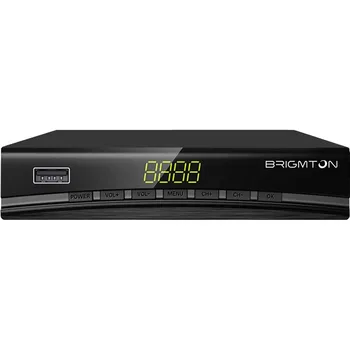 TDT Tuner BRIGMTON BTDT2-918 Full HD USB HDMI Black
TDT Tuner BRIGMTON BTDT2-918 Full HD USB HDMI Black