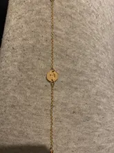 Pulseras de moda para mujer, brazalete redondo romántico con letras de Metal ajustables de color dorado, regalo para amantes, joyería de fiesta al por mayor, 2019