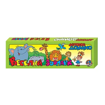 Domino "cheerful Zoo" 
Domino "cheerful Zoo"