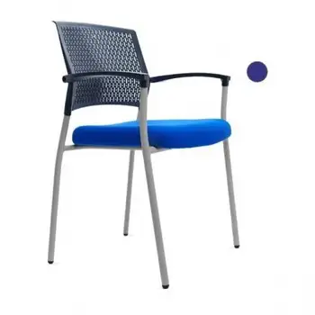 CONFIDENT CHAIR OF ROCADA WITH BACKREST BLACK PLASTIC AND SEAT UPHOLSTERED IN BLUE COLOR
CONFIDENT CHAIR OF ROCADA WITH BACKREST BLACK PLASTIC AND SEAT UPHOLSTERED IN BLUE COLOR