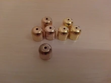 Pulseras de cuerdas de cuero para hacer joyas, tapas de borla con punta final, con hebilla, 3, 4, 5, 7, 8, 10mm, cuentas engastadas de cierre, 50-100 Uds.