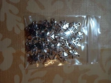 Dijes colgantes de trébol para fabricación de pulseras, TRÉBOL DE LA SUERTE de Color plata antigua, joyería artesanal, amuletos de la suerte, 20 Uds.